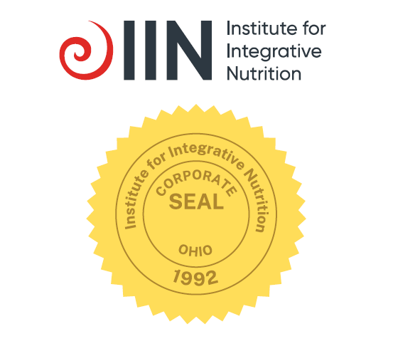 Graduada certificada por el Institute for Integrative Nutrition